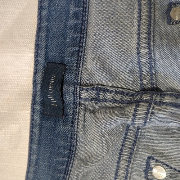 JJill Bermuda shorts in light denim sz 14 - Picture 2 of 4